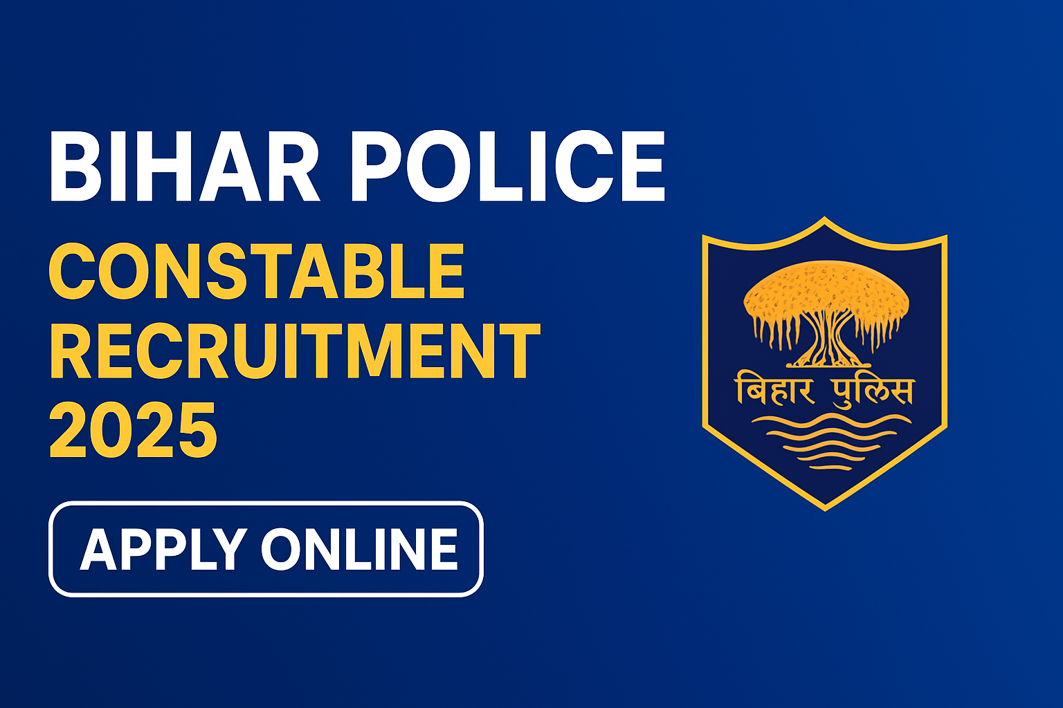 Bihar Police Constable Recruitment 2025